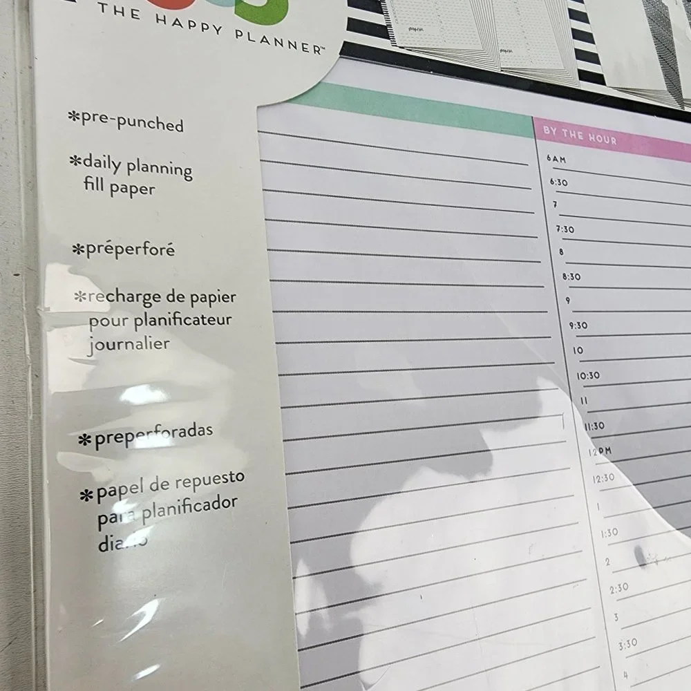 Create 365 The Happy Planner 40 Daily Planning Sheets & 5 Month Extension Set